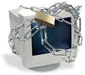 chained computer